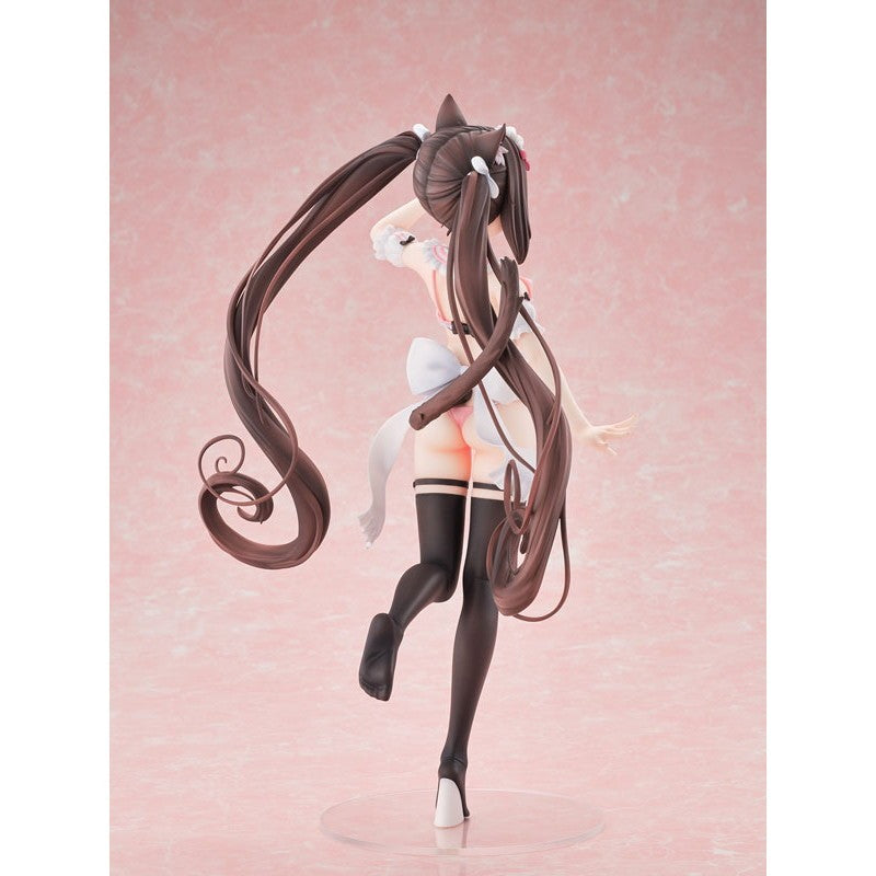 【予約安心出荷】[FIG] イラストカード付属 ショコラ マイクロビキニメイド-DX Edition- ネコぱら 1/5.5 完成品 フィギュア(PVC321) チューベローズプラス(2027年1月)