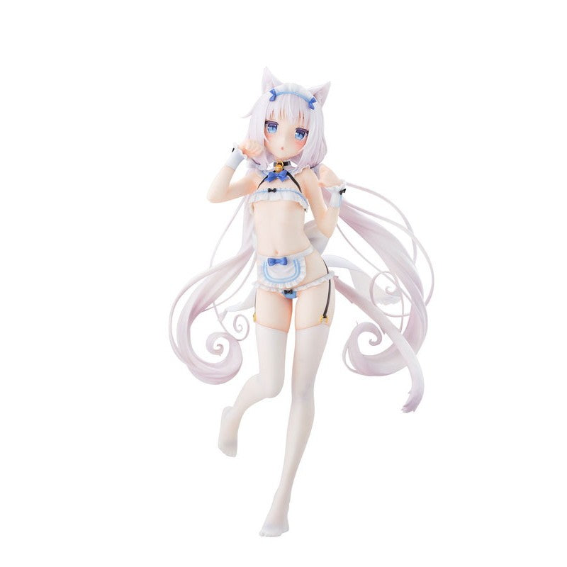 【予約安心出荷】[FIG] イラストカード付属 バニラ マイクロビキニメイド-DX Edition- ネコぱら 1/5.5 完成品 フィギュア(PVC322) チューベローズプラス(2026年12月)