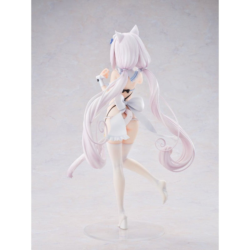 【予約安心出荷】[FIG] イラストカード付属 バニラ マイクロビキニメイド-DX Edition- ネコぱら 1/5.5 完成品 フィギュア(PVC322) チューベローズプラス(2026年12月)