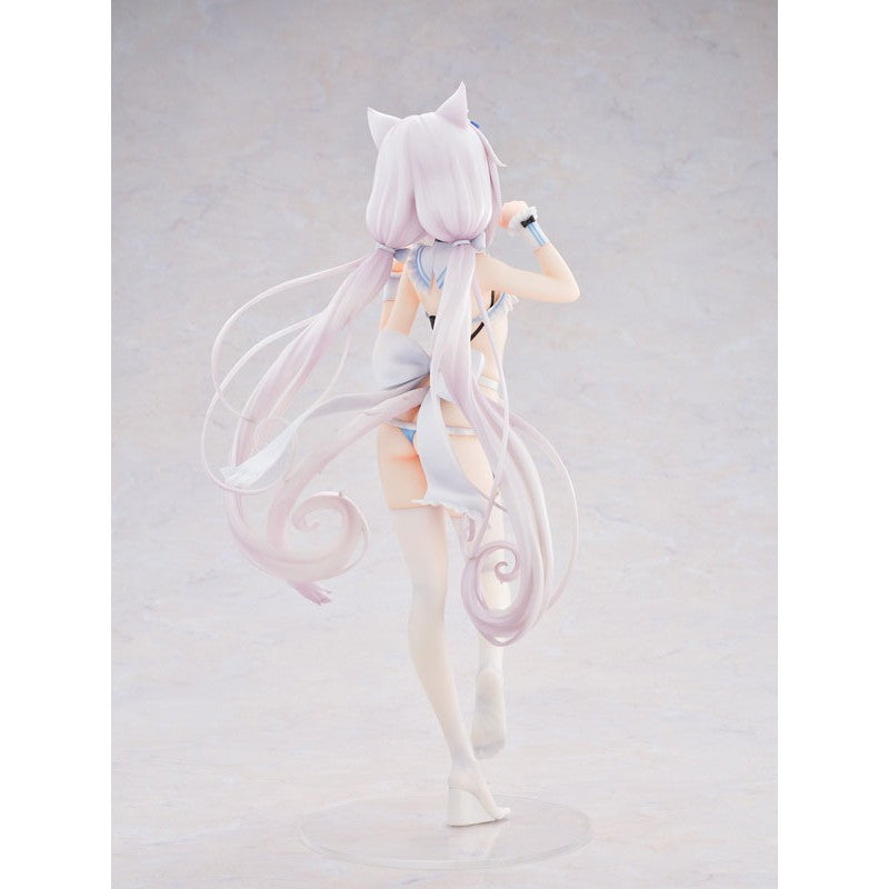 【予約安心出荷】[FIG] イラストカード付属 バニラ マイクロビキニメイド-DX Edition- ネコぱら 1/5.5 完成品 フィギュア(PVC322) チューベローズプラス(2026年12月)