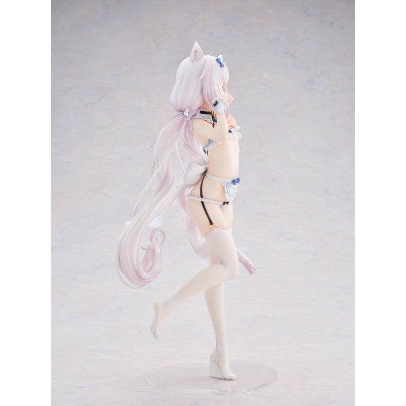 【予約安心出荷】[FIG] イラストカード付属 バニラ マイクロビキニメイド-DX Edition- ネコぱら 1/5.5 完成品 フィギュア(PVC322) チューベローズプラス(2026年12月)