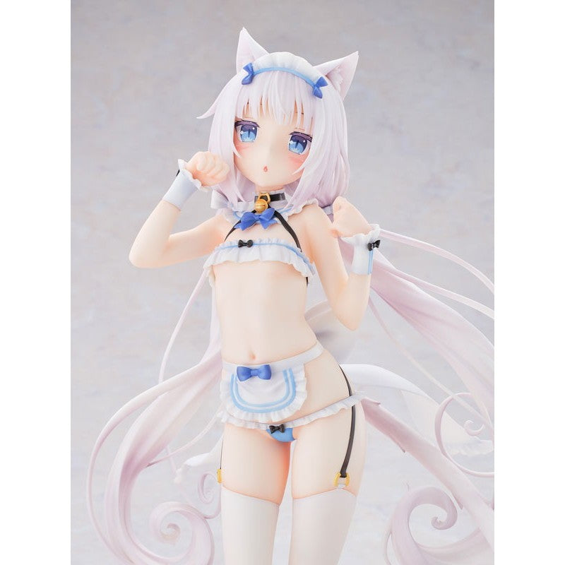 【予約安心出荷】[FIG] イラストカード付属 バニラ マイクロビキニメイド-DX Edition- ネコぱら 1/5.5 完成品 フィギュア(PVC322) チューベローズプラス(2026年12月)