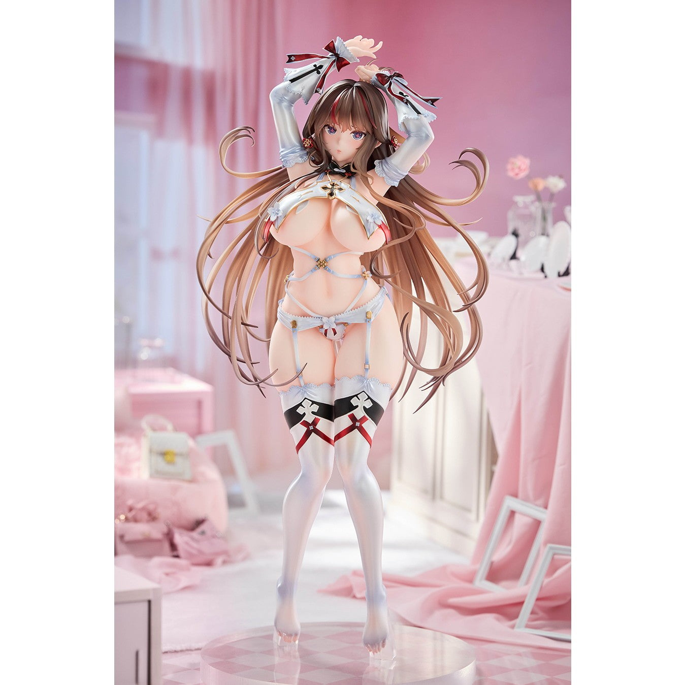 【予約安心出荷】[FIG] 鴇(とき) ～抱き枕 Ver.～ シノビマスター 閃乱カグラ NEW LINK 1/4 完成品 フィギュア(AX-0316) アルファマックス(2027年1月)