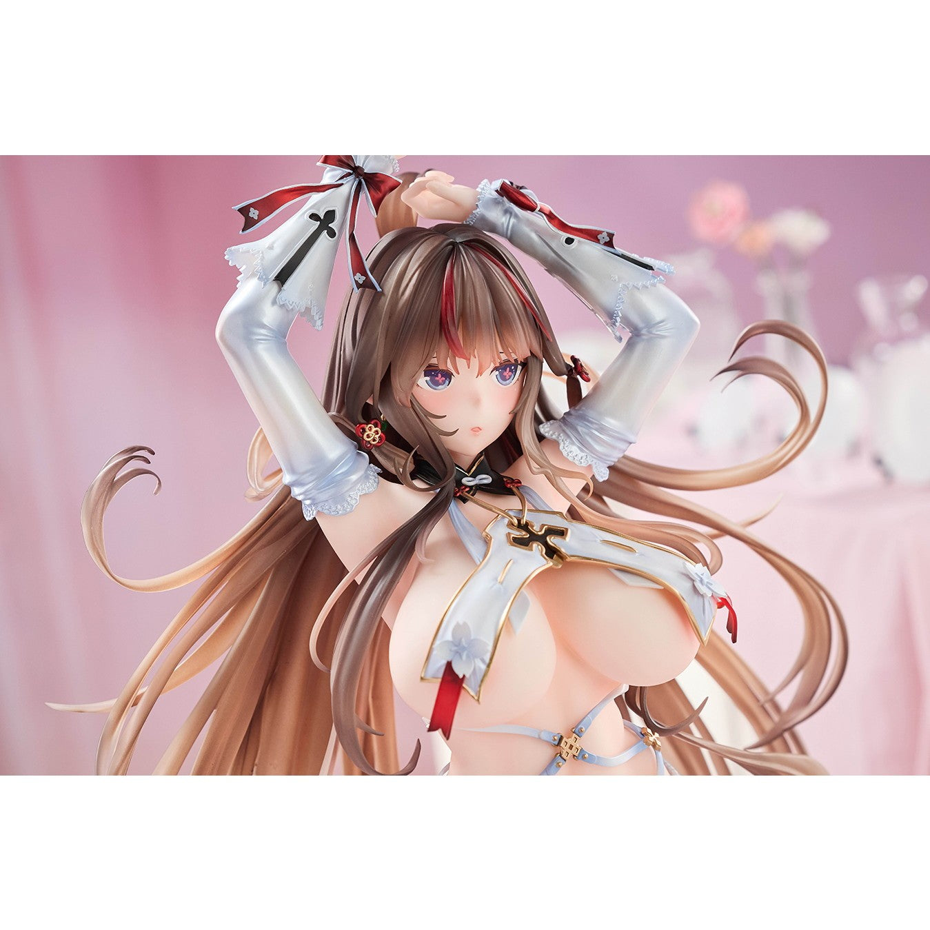 【予約安心出荷】[FIG] 鴇(とき) ～抱き枕 Ver.～ シノビマスター 閃乱カグラ NEW LINK 1/4 完成品 フィギュア(AX-0316) アルファマックス(2027年1月)