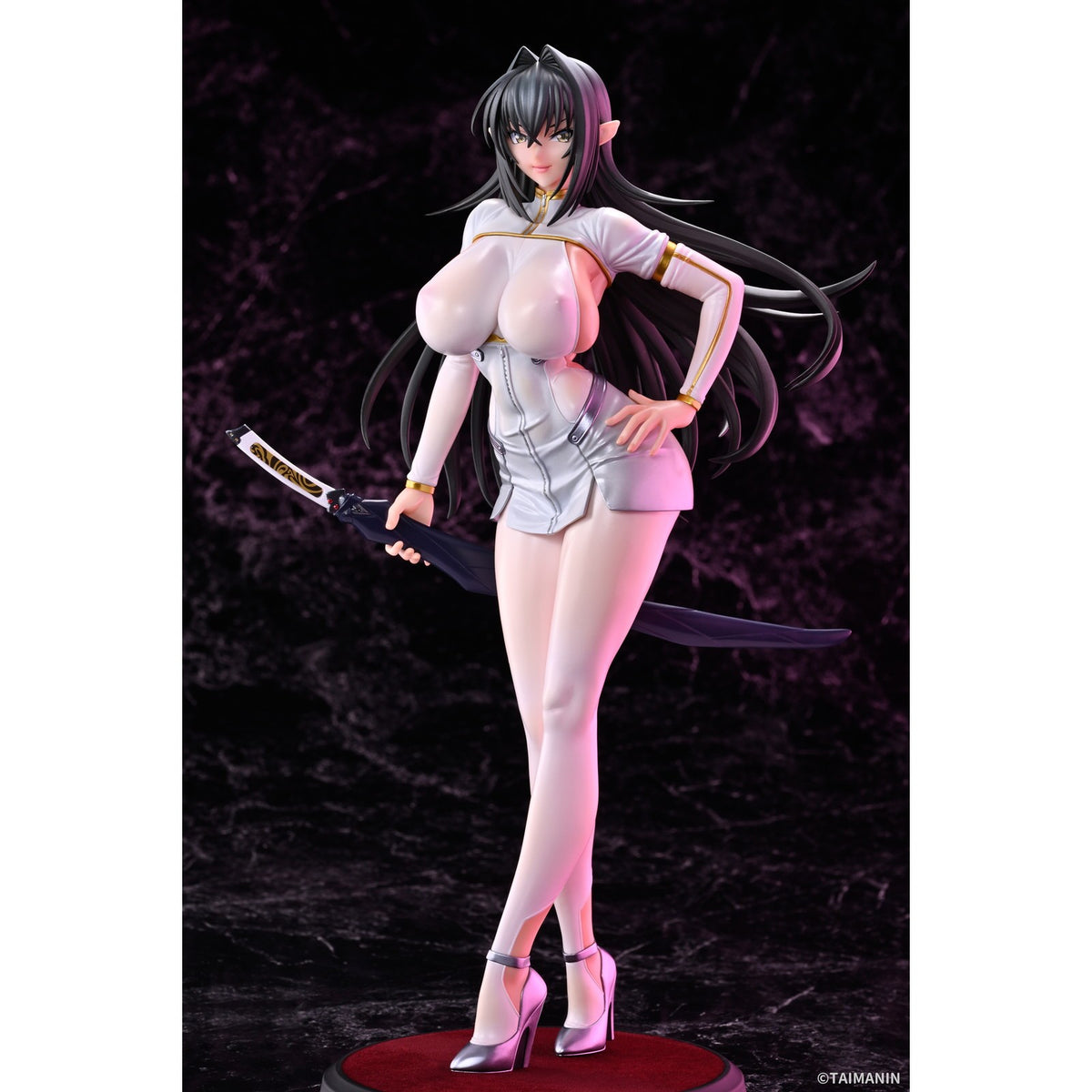 【予約安心出荷】[FIG] アンネローゼ・ヴァジュラ 白透け ver. 対魔忍RPGX 1/6 完成品 フィギュア Q-six(キューシックス)(2027年4月)
