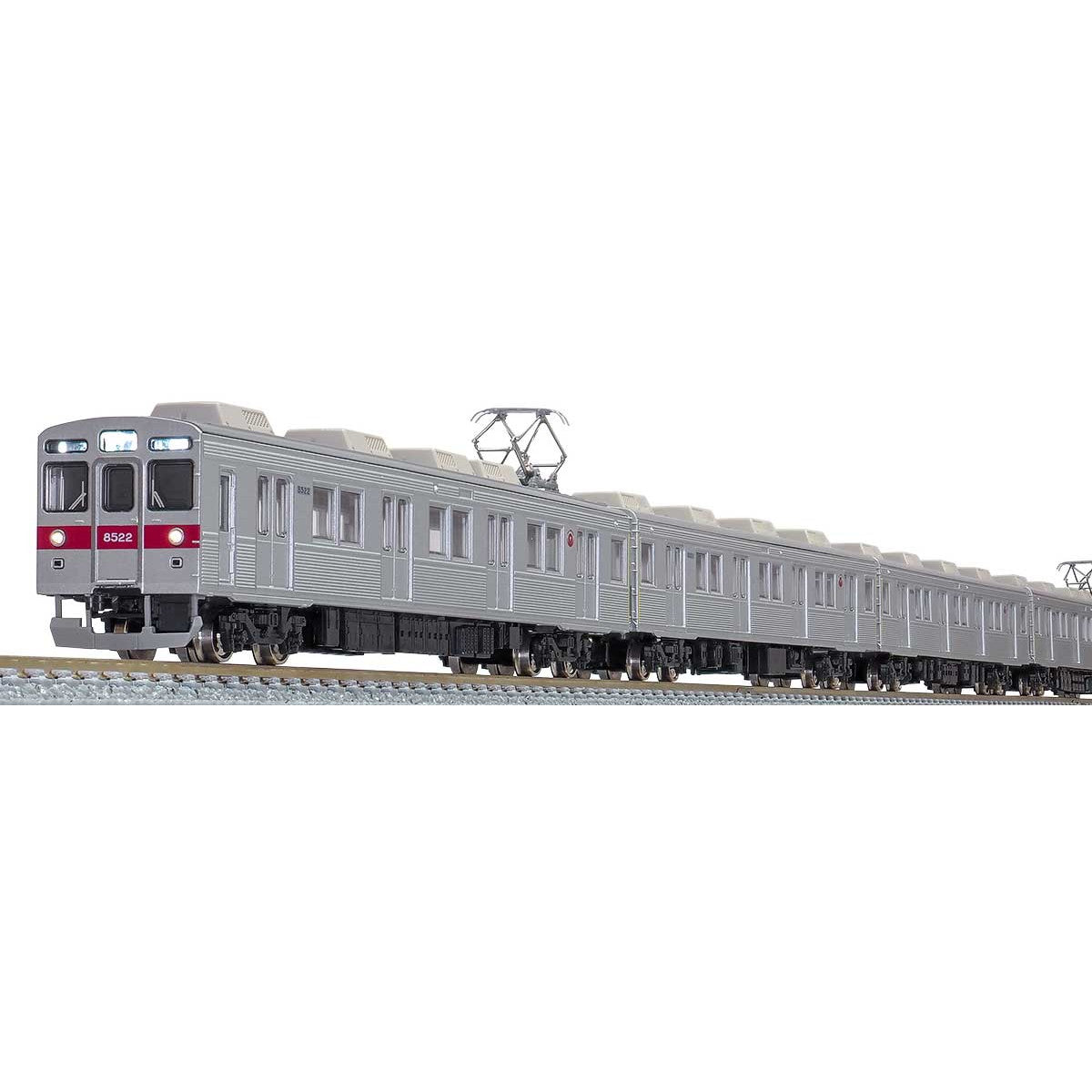 【新品即納】[RWM] 31595 東急電鉄8500系(8622編成・黄色テープ付き) 基本4両編成セット(動力付き) Nゲージ 鉄道模型 GREENMAX(グリーンマックス) (20220831)