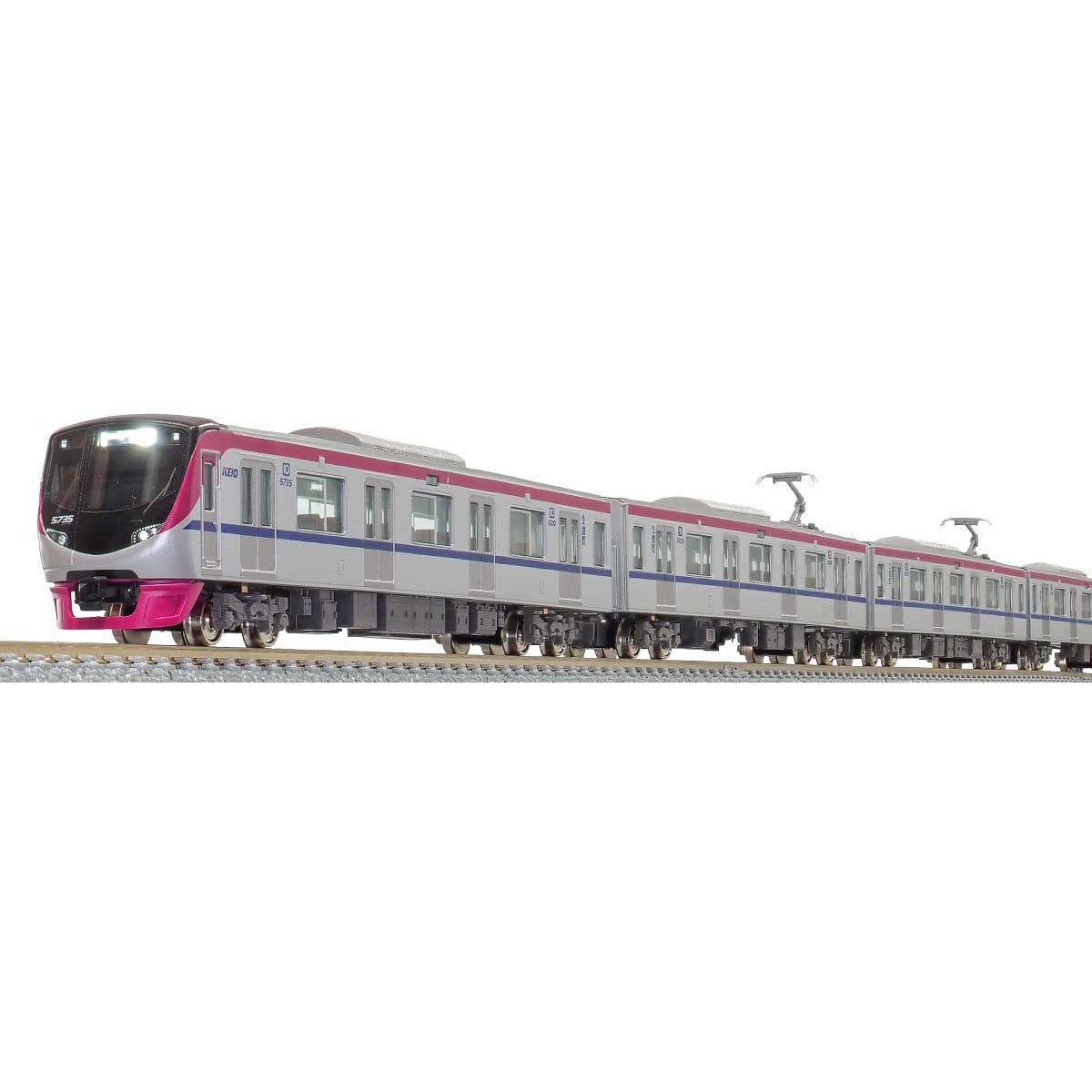 【新品即納】[RWM] 31593 京王5000系(京王ライナー・行先選択式)基本4両編成セット(動力付き) Nゲージ 鉄道模型 GREENMAX(グリーンマックス)(20220731)
