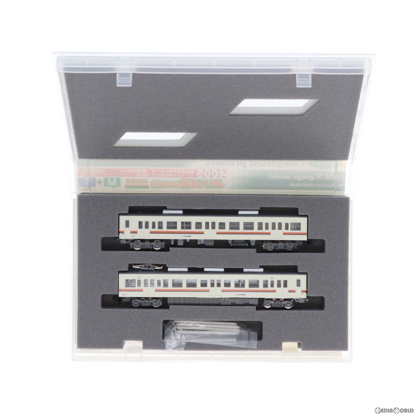 【中古即納】[RWM] 4005 JR119系5000番代 JR東海色 基本2両編成セット(動力付き) Nゲージ 鉄道模型 GREENMAX(グリーンマックス)(20030717)