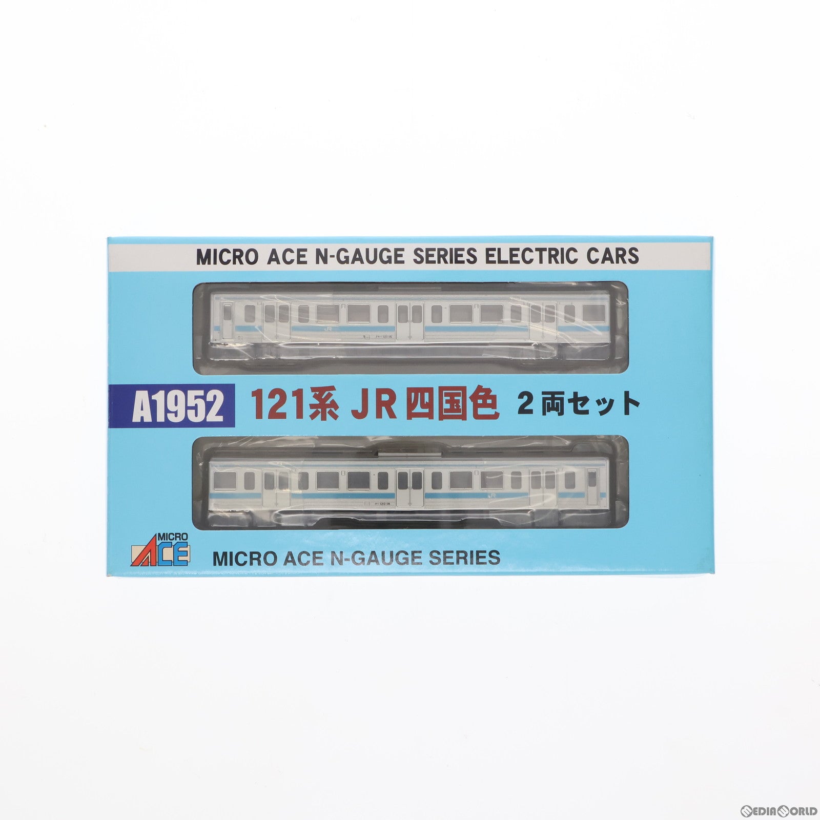 【中古即納】[RWM] A1952 121系 JR四国色 2両セット(動力付き) Nゲージ 鉄道模型 MICRO ACE(マイクロエース)(20061031)