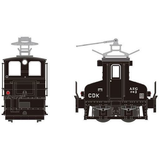 【予約安心出荷】[RWM] (再販) 18007 銚子電気鉄道 デキ3 電気機関車(ビューゲル仕様/車体色:黒)(動力付き) HOゲージ 鉄道模型 TGW(津川洋行)(2026年10月)