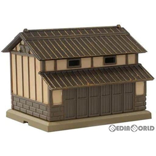【新品】【お取り寄せ】[RWM] S029-1 トタン屋根 漆喰壁納屋 看板無し 茶 Zゲージ 鉄道模型  ROKUHAN(ロクハン/六半)(20140720)