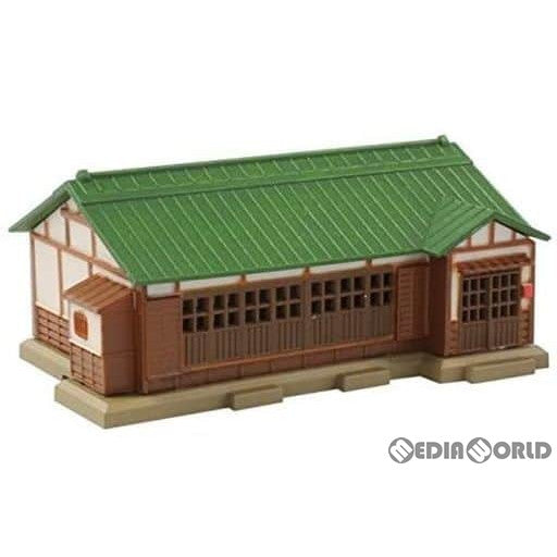 【新品】【お取り寄せ】[RWM] S027-2 トタン屋根民家 緑 Zゲージ 鉄道模型  ROKUHAN(ロクハン/六半)(20140720)