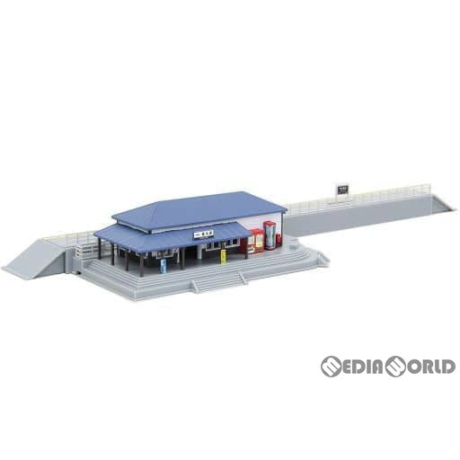 【新品】【お取り寄せ】[RWM] S047-1 駅舎セット(青) Zゲージ 鉄道模型 ROKUHAN(ロクハン/六半)(20161116)