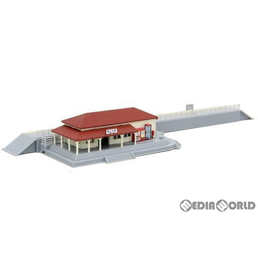 【新品】【お取り寄せ】[RWM] S047-2 駅舎セット(赤) Zゲージ 鉄道模型  ROKUHAN(ロクハン/六半)(20161116)