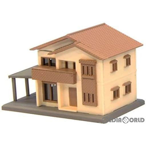【新品】【お取り寄せ】[RWM] S042-1 二階建住宅A ベージュ Zゲージ 鉄道模型 ROKUHAN(ロクハン/六半)(20151130)