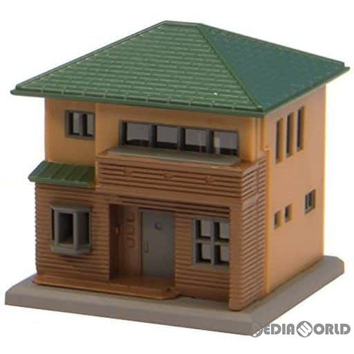 【新品】【お取り寄せ】[RWM] S044-2 二階建住宅C 茶 Zゲージ 鉄道模型 ROKUHAN(ロクハン/六半)(20151130)