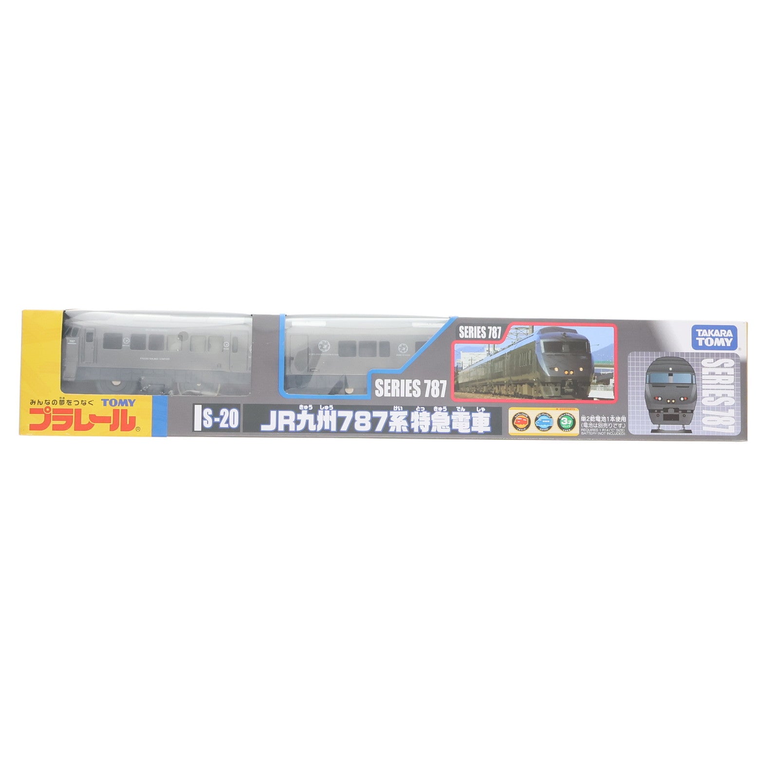 【中古即納】[RWM] プラレール S-20 JR九州787系特急電車(動力付き) 鉄道模型 タカラトミー(20110623)