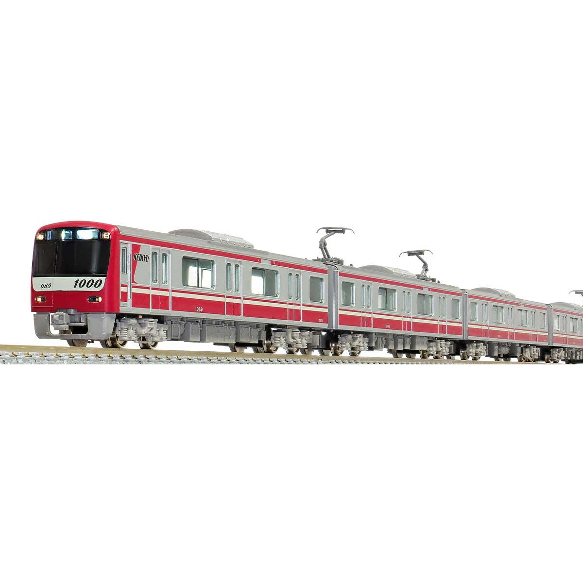 【新品即納】[RWM] 30496 京急新1000形ステンレス車(SRアンテナ付き・1089編成) 8両編成セット(動力付き) Nゲージ 鉄道模型 GREENMAX(グリーンマックス) (20220806)
