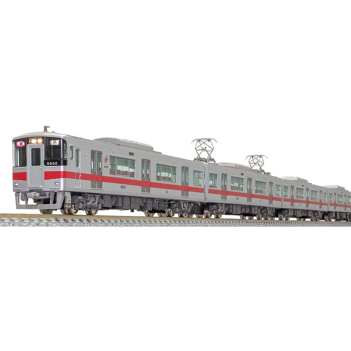 【新品即納】[RWM] 31613 山陽電鉄5030系(新シンボルマーク・5632編成) 6両編成セット(動力付き) Nゲージ 鉄道模型 GREENMAX(グリーンマックス) (20220918)