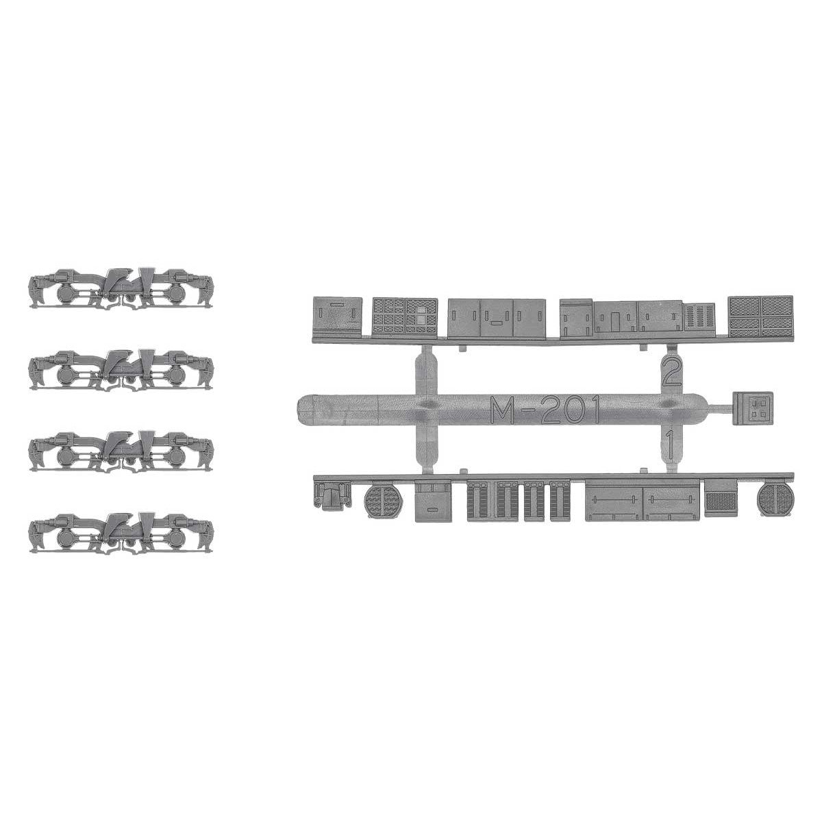 【新品即納】[RWM] 8523 動力台車枠・床下機器セット A-37(FS039+M-201) Nゲージ 鉄道模型 GREENMAX(グリーンマックス) (20220827)