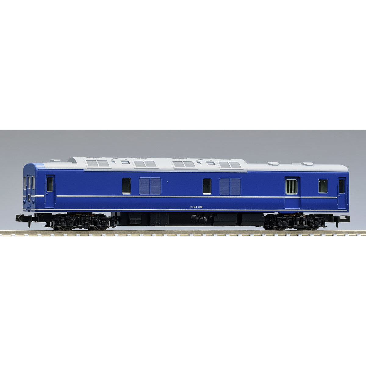 【新品即納】[RWM] 9537 国鉄客車 カニ24-100形(銀帯) (M) (動力付き) Nゲージ 鉄道模型 TOMIX(トミックス) (20221223)
