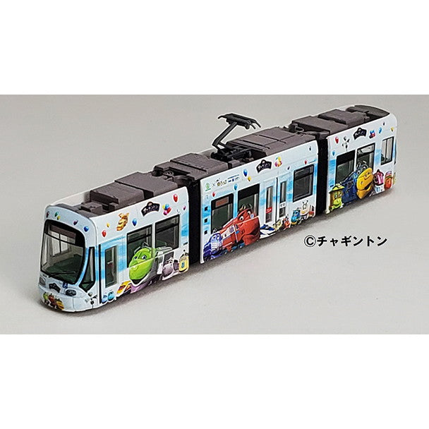 【新品】【お取り寄せ】[RWM] 312758 鉄道コレクション(鉄コレ) 広島電鉄1000形 1018号(チャギントンラッピング電車) (動力無し) Nゲージ 鉄道模型 TOMYTEC(トミーテック) (20220828)