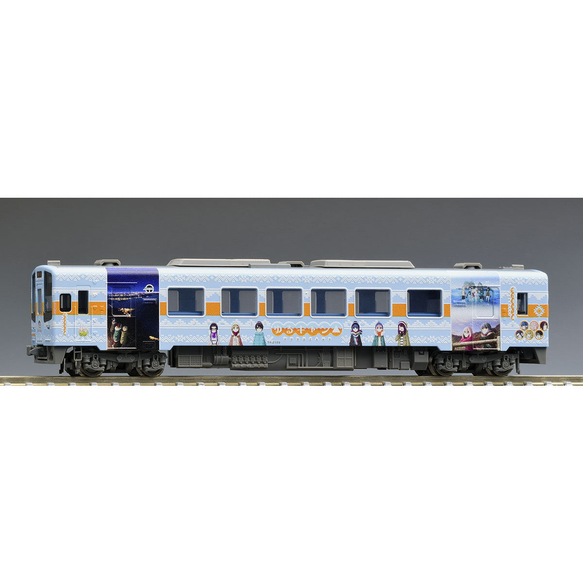 【中古即納】[RWM] 8609 天竜浜名湖鉄道 TH2100形(TH2109号車・『ゆるキャン△』×天浜線ラッピング列車) (動力付き) Nゲージ 鉄道模型 TOMIX(トミックス)(20221201)