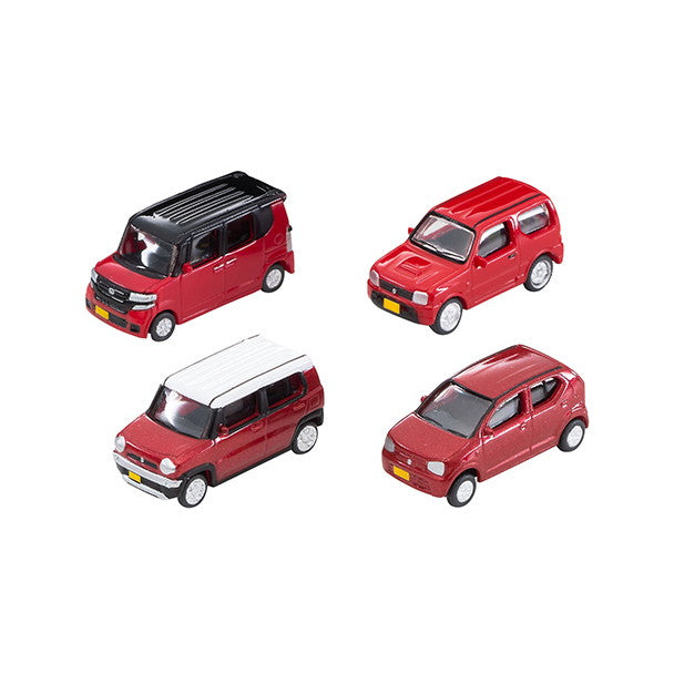 【新品即納】[RWM] 323679 ザ・カーコレクション 基本セット選(セレクト) 赤 Nゲージ 鉄道模型 TOMYTEC(トミーテック) (20220828)