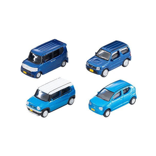 【新品即納】[RWM] 323686 ザ・カーコレクション 基本セット選(セレクト) 青 Nゲージ 鉄道模型 TOMYTEC(トミーテック) (20220828)
