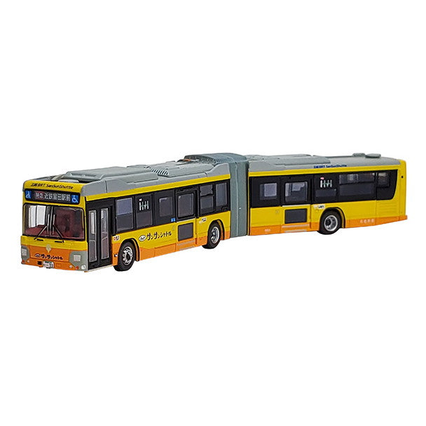 【新品】【お取り寄せ】[RWM] 322016 ザ・バスコレクション 三岐鉄道連節バス サンサンシャトルセット Nゲージ 鉄道模型 TOMYTEC(トミーテック) (20220917)