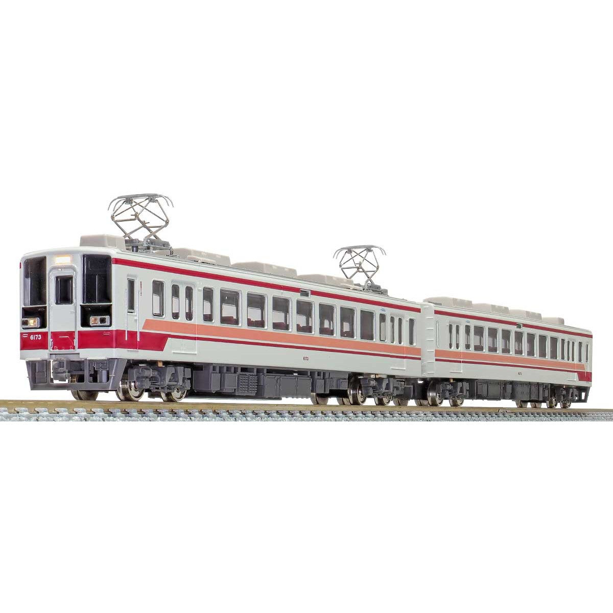 【新品即納】[RWM] 31629 東武6050型 2パンタ車・6173編成 2両編成セット(動力付き) Nゲージ 鉄道模型 GREENMAX(グリーンマックス) (20220929)