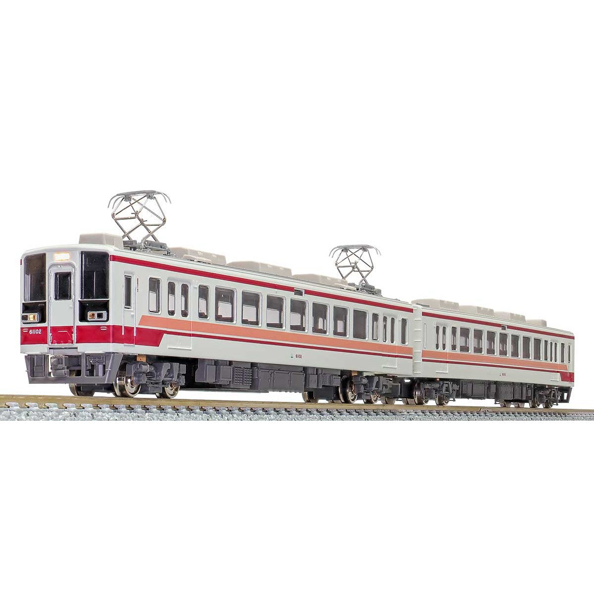 【新品】【お取り寄せ】[RWM] 31630 野岩鉄道6050型 2パンタ車・61102編成 2両編成セット(動力付き) Nゲージ 鉄道模型 GREENMAX(グリーンマックス) (20220929)