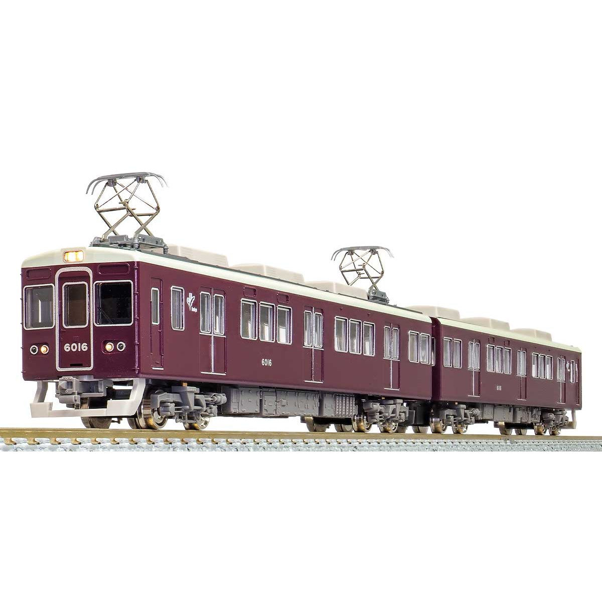 【新品即納】[RWM] 31633 阪急6000系 神戸線6016編成 増結用先頭車2両セット(動力無し) Nゲージ 鉄道模型 GREENMAX(グリーンマックス) (20221109)