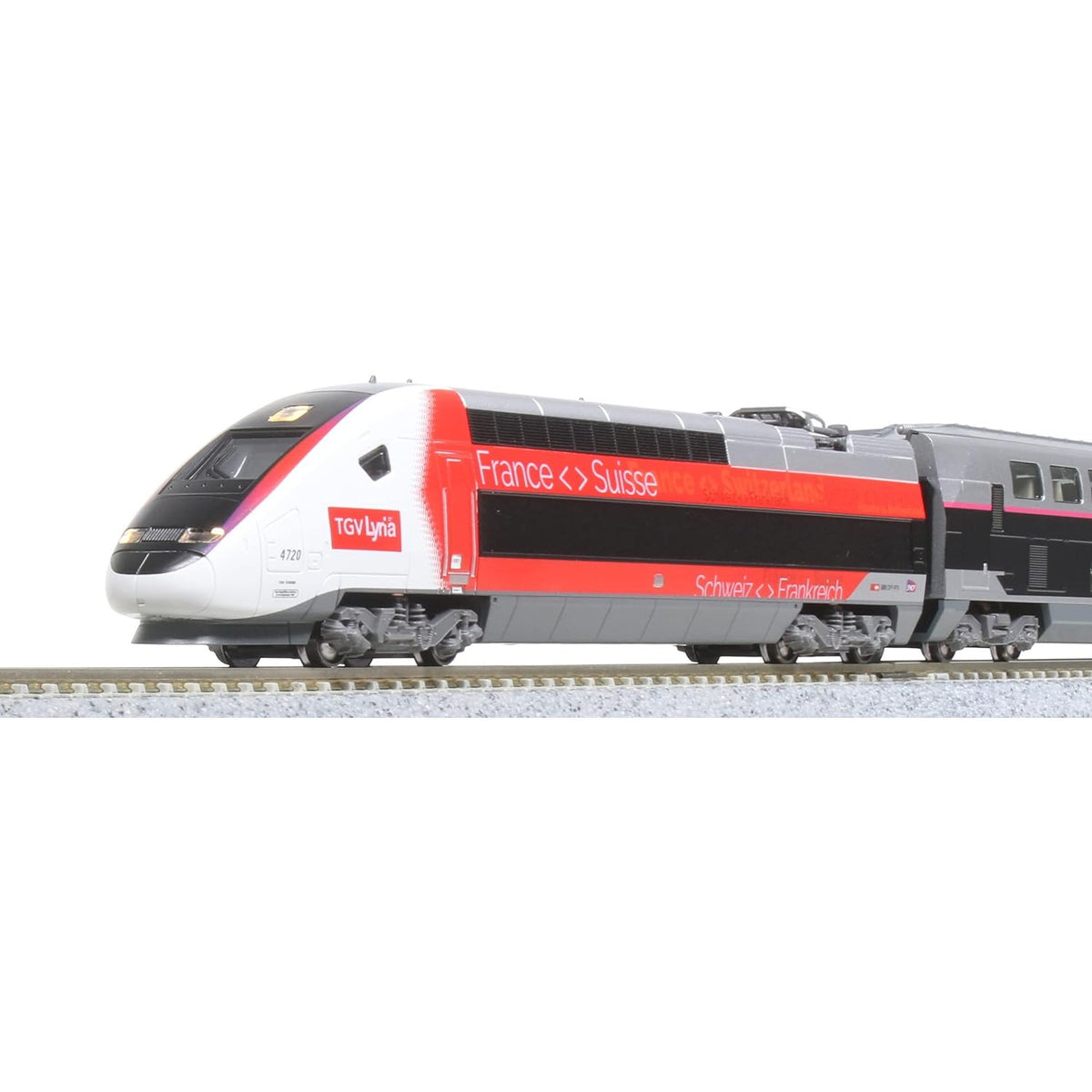 【新品】【お取り寄せ】[RWM] 10-1762 TGV Lyria Euroduplex(リリア・ユーロデュープレックス) 10両セット(動力付き) Nゲージ 鉄道模型 KATO(カトー)(20221027)