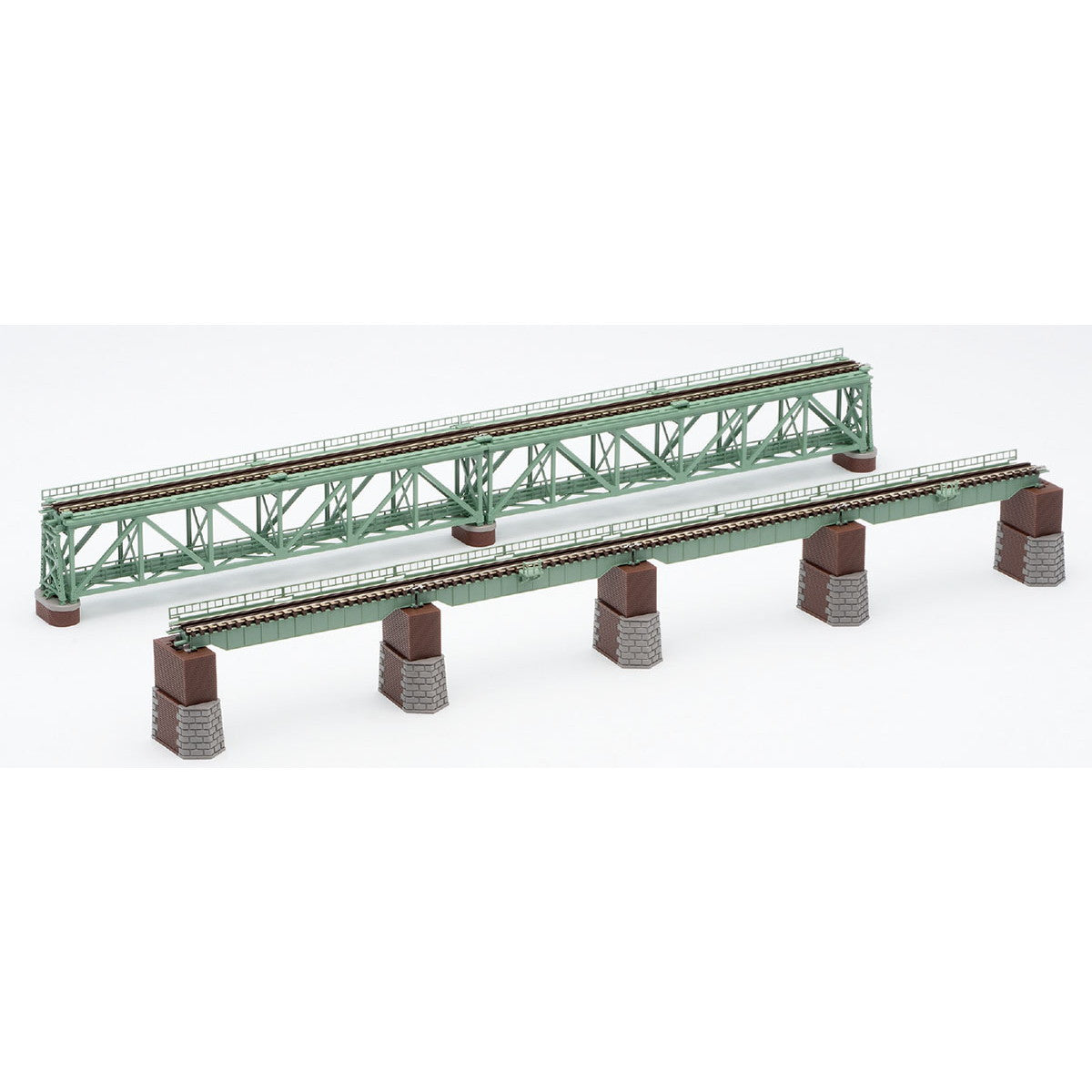 【新品即納】[RWM] 3270 Fine Track 上路式鉄橋セット(緑) Nゲージ 鉄道模型 TOMIX(トミックス)(20221029)