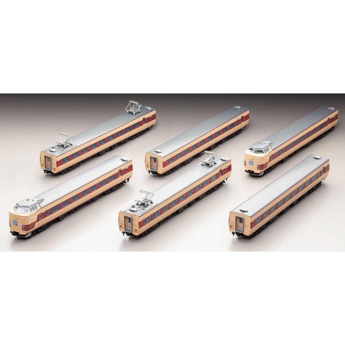 【新品即納】[RWM] HO-9084 国鉄 381系特急電車(クハ381-100) 基本6両セット(動力付き) Nゲージ 鉄道模型 TOMIX(トミックス) (20221223)