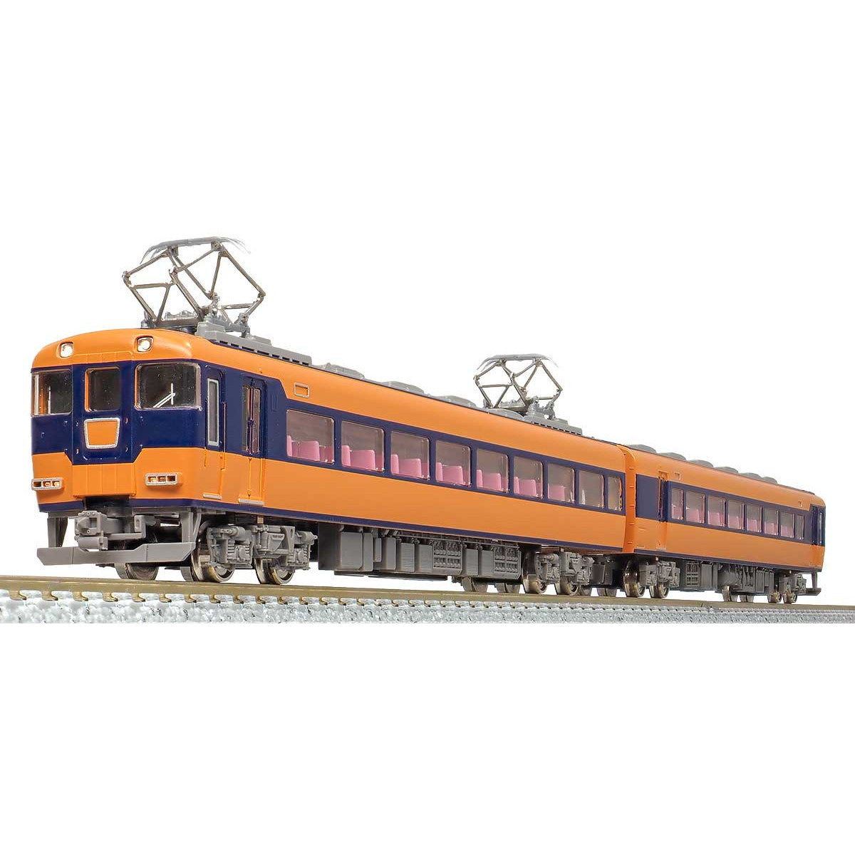 【新品即納】[RWM] 31640 近鉄 12200系 (スナックカー・更新車・貫通路開扉パーツ付き) 増結2両編成セット(動力無し) Nゲージ 鉄道模型 GREENMAX(グリーンマックス) (20221214)