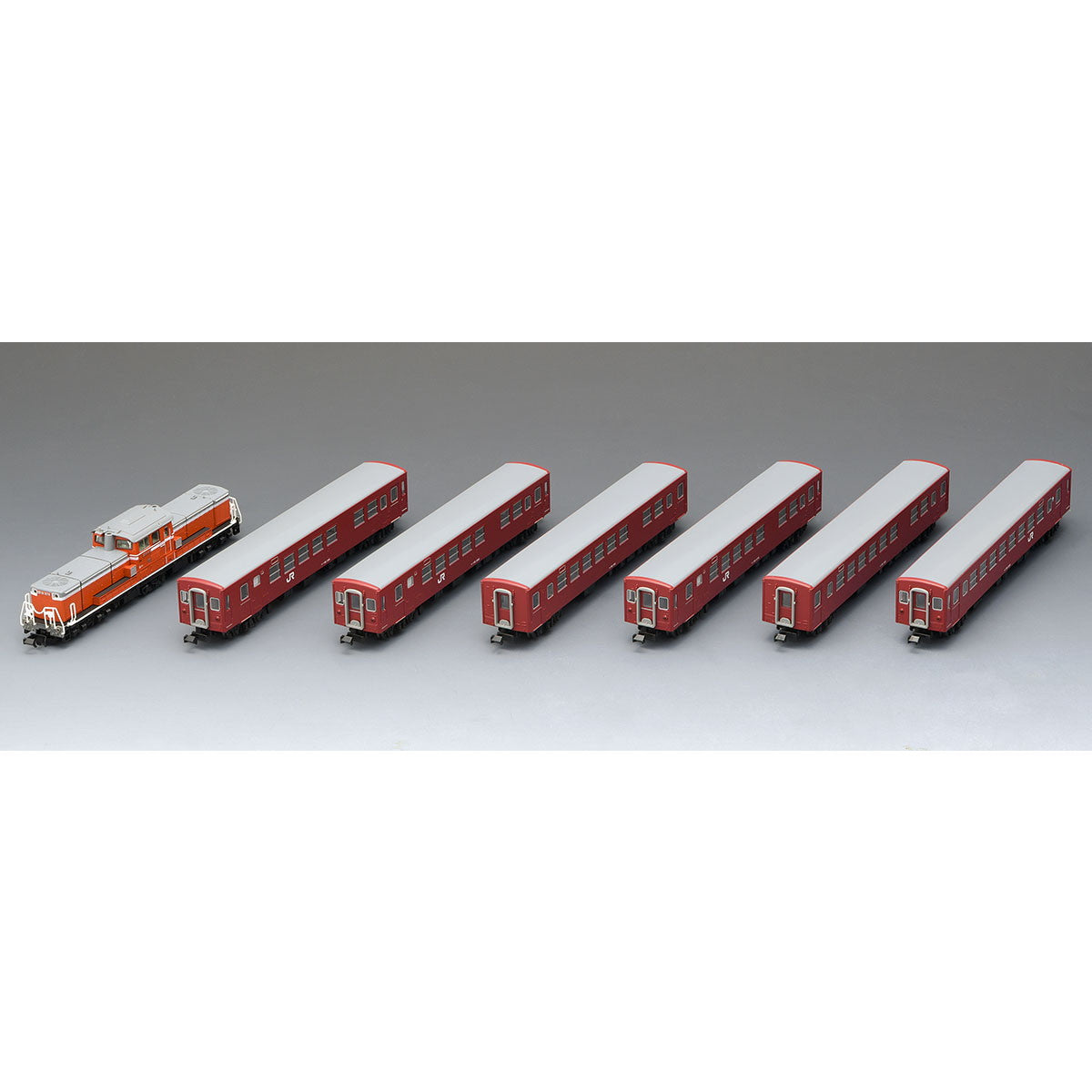 【新品】【お取り寄せ】[RWM] 98808 JR 筑豊本線客車列車(50系・冷房改造車) セット(7両) (動力付き) Nゲージ 鉄道模型 TOMIX(トミックス) (20230218)