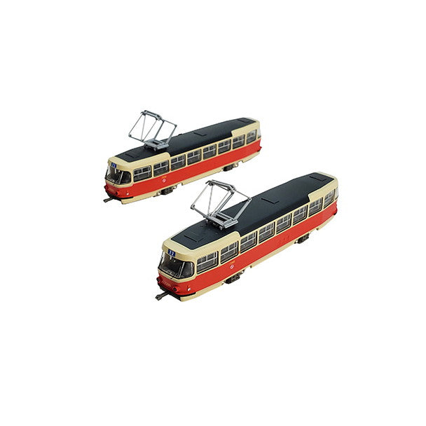 【新品即納】[RWM] 315711 鉄道コレクション(鉄コレ) プラハトラム タトラT3タイプ2両セットC(動力付き) Nゲージ 鉄道模型 TOMYTEC(トミーテック) (20221217)