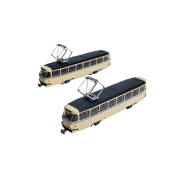 【新品即納】[RWM] 315728 鉄道コレクション(鉄コレ) ライプツィヒトラム タトラT4タイプ2両セットD(動力付き) Nゲージ 鉄道模型 TOMYTEC(トミーテック) (20221217)