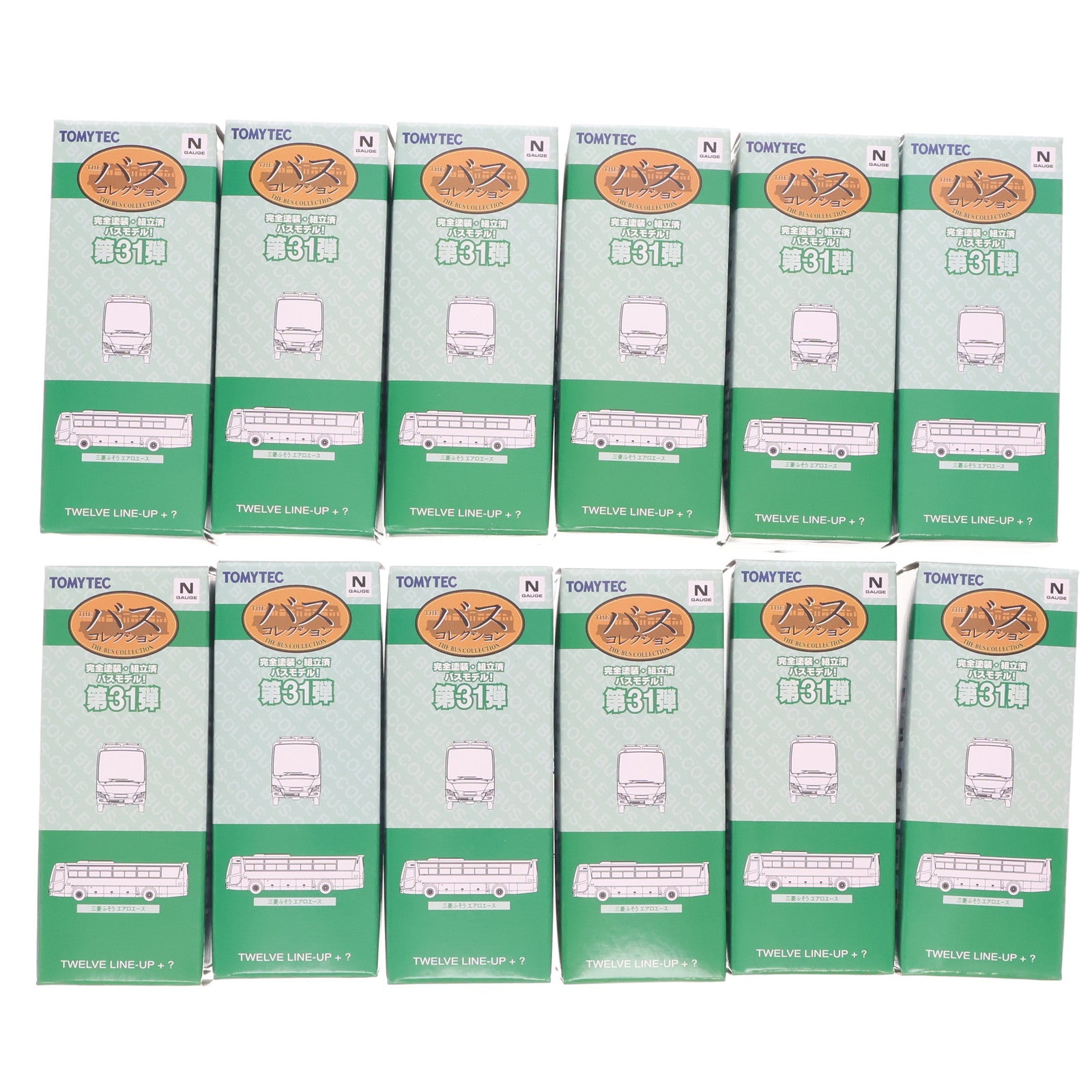 【新品即納】[BOX][RWM] 321545 ザ・バスコレクション第31弾 Nゲージ 鉄道模型(12個) TOMYTEC(トミーテック) (20230318)