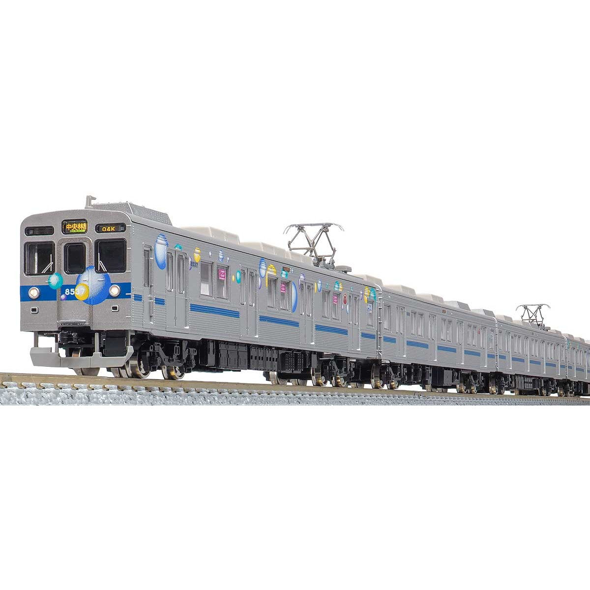 【新品即納】[RWM] 50071 東急電鉄8500系(シャボン玉・行先表示点灯) 基本4両編成セット(動力付き) Nゲージ 鉄道模型 GREENMAX(グリーンマックス) (20230120)