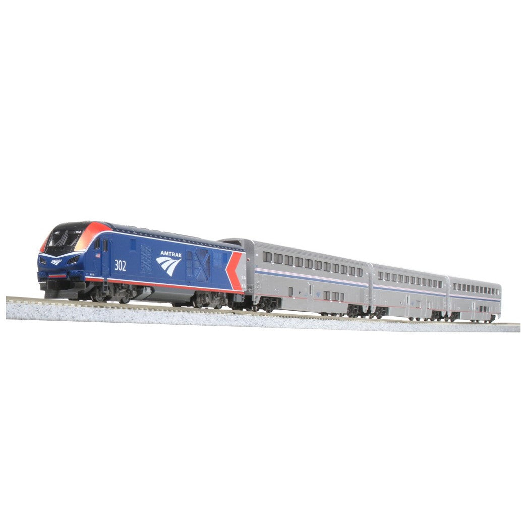 【新品】【お取り寄せ】[RWM] 10-1788 アムトラック ALC-42&スーパーライナー 4両セット(動力付き) Nゲージ 鉄道模型 KATO(カトー) (20230119)