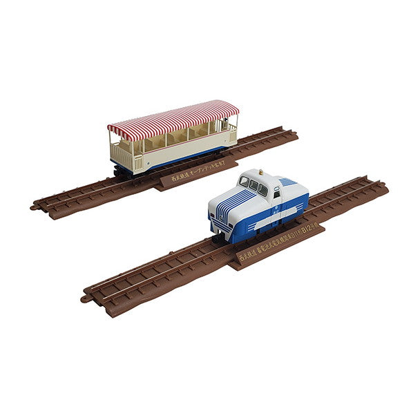 【新品】【お取り寄せ】[RWM] 322337 鉄道コレクション(鉄コレ) ナローゲージ80 想い出の西武鉄道山口線 B12+オープンデッキ客車タイプ2両セット(動力無し) HOナローゲージ 鉄道模型 TOMYTEC(トミーテック) (20221217)