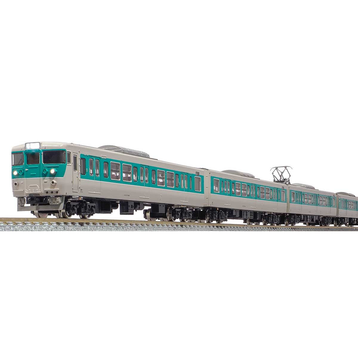 【新品即納】[RWM] 50733 JR 113系7700番台(40N体質改善車・小浜線色+更新色) 8両編成セット(動力付き) Nゲージ 鉄道模型 GREENMAX(グリーンマックス) (20230128)