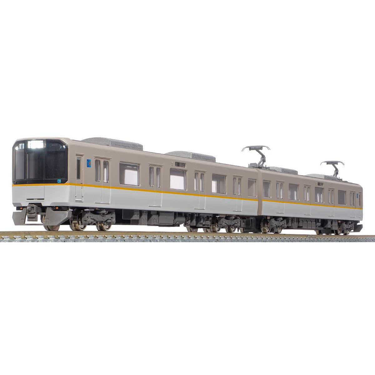 【新品即納】[RWM] 31667 近鉄 9020系(行先表示フルカラーLED化・点灯仕様) 基本2両編成セット(動力付き) Nゲージ 鉄道模型 GREENMAX(グリーンマックス) (20230128)