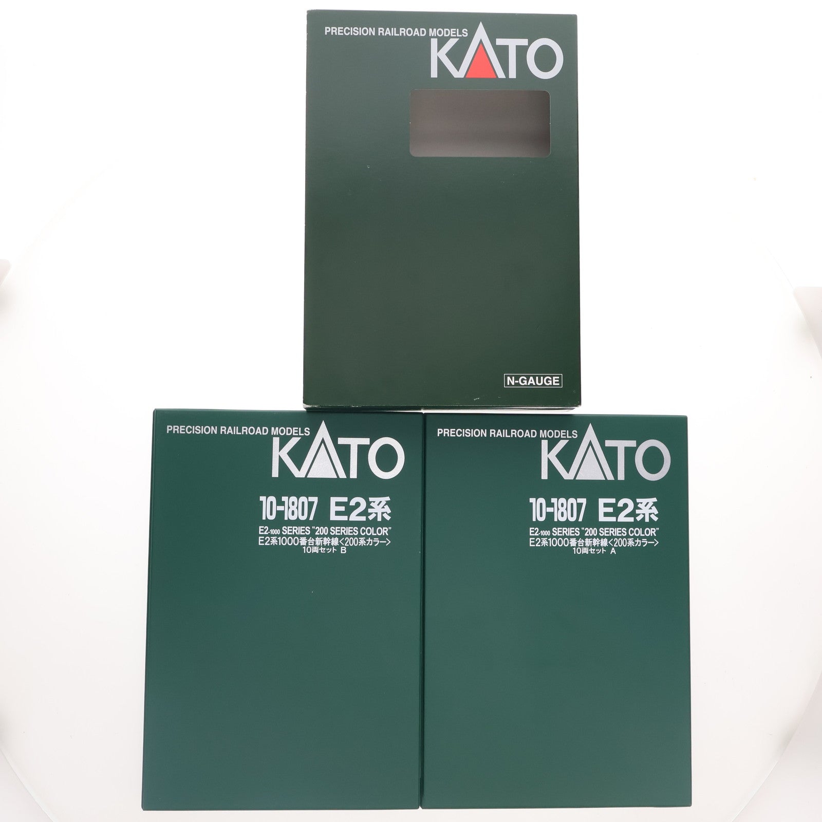 【中古即納】[RWM] 10-1807 特別企画品 E2系1000番台新幹線 200系カラー 10両セット(動力付き) Nゲージ 鉄道模型 KATO(カトー)(20230330)