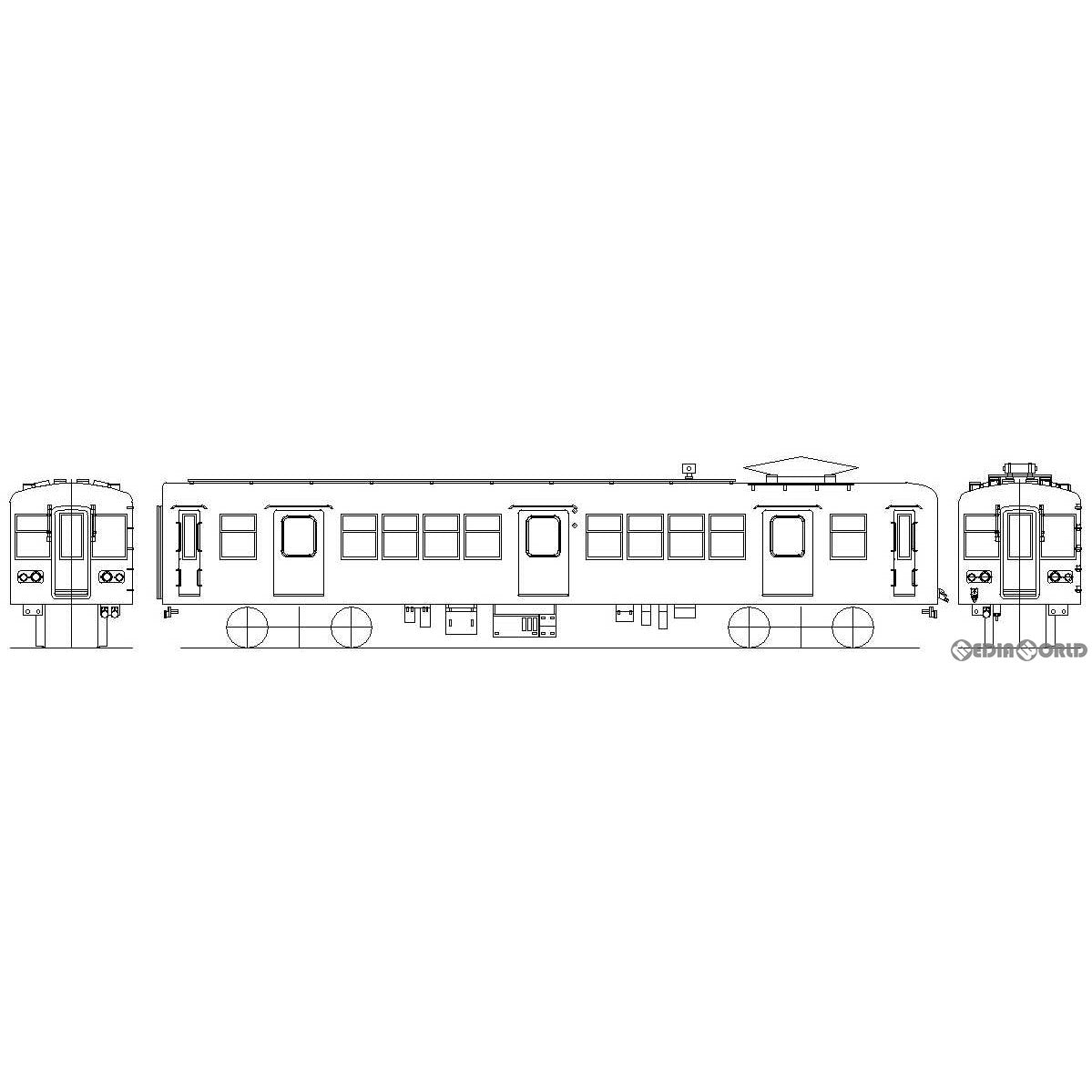 【新品即納】[RWM] 十和田観光電鉄 モハ3800形キット HOゲージ 鉄道模型 Masterpiece(マスターピース) (20230519)