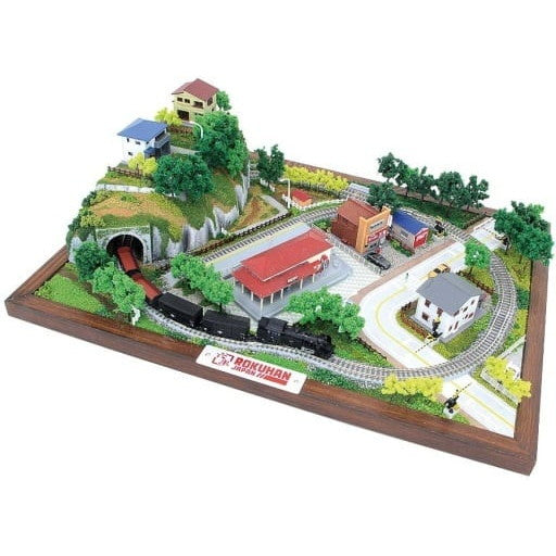 【新品即納】[RWM] S071-2 壁掛けタイプジオラマセット Zゲージ 鉄道模型 ROKUHAN(ロクハン/六半) (20221211)
