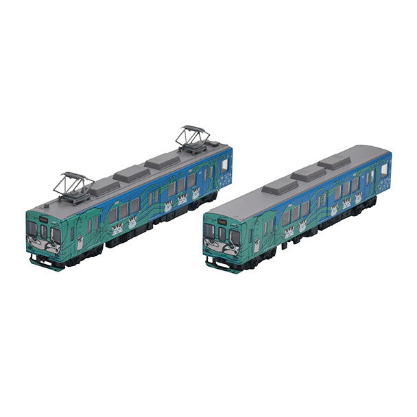 【新品】【お取り寄せ】[RWM] 326601 鉄道コレクション(鉄コレ) 伊賀鉄道200系 205編成(忍者列車緑色) 2両セットD(動力無し) Nゲージ 鉄道模型 TOMYTEC(トミーテック)(20230429)